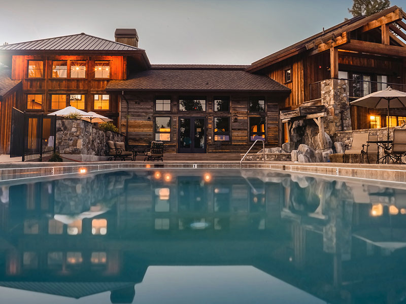 house with a Pool